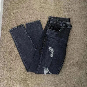 J Brand Mick Men's distressed grey jeans